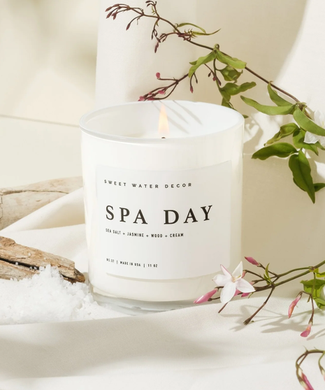 Spa Day Scented Candle