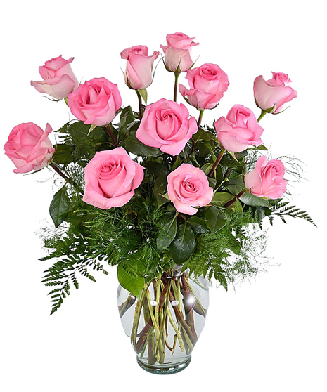 Passion for Pink, all oink rose arrangement